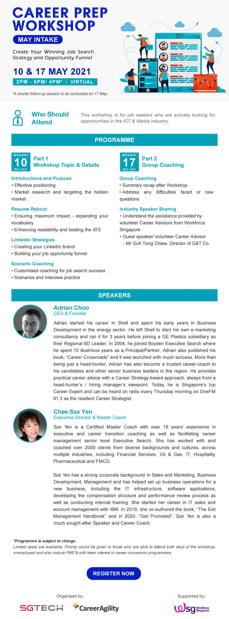 SGTech Career Prep Workshop (May 2021 intake)
